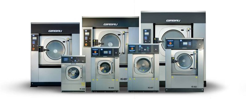 Professionell tvättutrustning till tvättstugor och industriell utrustning till tvätterier från Girbau