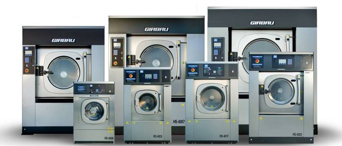 Industriella tvättmaskiner från GIRBAU 